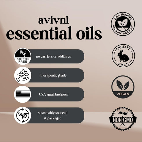 Australian Sandalwood Essential Oil - 100% Pure & Natural, Organic, Undiluted for Aromatherapy, Hair, Diffuser (0.33oz - 10ml)...