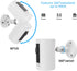 3-Pack Camera Wall Mount for R ing Stick Up Cam/Pro/WyzeCam/Eufy Cam/Arlo/Reolink/Google Nest, Mounting Brackets Suitable for All Cameras with Sta...