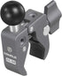 FANAUE Handlebar Base Mount Strong Rod Clamp with 1'' Ball for Rails 0.5" to 2.0" in Diameter, Compatible with RAM Mounts B Size Double Socket Arm...
