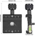 UTEBIT 50mm Quick Release Plate Clamp, Srca Swiss Clamp QR Clamp 3/8" with 1/4" Adapter &Bubble Level, Compatible for Tripod Ball Head...