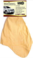 Natural Chamois L (3.5 sq ft.) Large Size by Ever New Automotive Premium New Zealand Sheepskin! for Auto, Boats, RV and Home! Amazing Renewable Re...