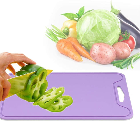 Cutting Board Food Grade Silicone Chopping Board Home Kitchen Use Flexible Fruits, Vegetables...