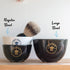 Ceramic Textured Shaving Bowl – Shave Soap & Shaving Cream Dish, Textured for Rich Lather (White)...