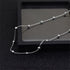 Dtja 5mm Ball Bead Necklace Stainless Steel Choker Pendant Necklaces for Women Girls Vintage Beaded Link Chain Adjustable Fashion Punk Simple Jewe...