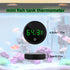 Fish Tank Thermometer, Rechargeable Aquarium Thermometer LED Digital Touch Screen Wireless Stick on Temperature Thermometer with Touch Screen, Lar...