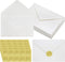 50pcs A7 Pearl Envelopes Wedding Envelopes, Perfect for 5 x 7 inch Wedding Invitation Cards Graduation Birthday Greeting Cards Thank You Cards Pea...