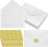 50pcs A7 Pearl Envelopes Wedding Envelopes, Perfect for 5 x 7 inch Wedding Invitation Cards Graduation Birthday Greeting Cards Thank You Cards Pea...
