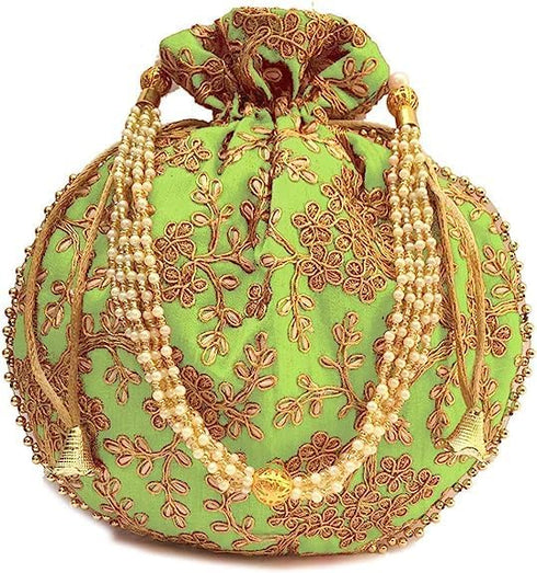 Potli Bags, Evening Handbags for womenBest for gifting Handicrafts and jewellery Designer Women...