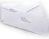BAZIC White Envelope #10 Gummed Seal 4 1/8 x 9 1/2, No Window Mailing Envelopes, for Businesses Checks Invoices (50/Pack), 1-Pack...