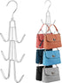 ZEDODIER Purse Hanger Organizer for Closet, 2 Pack Hanging Bag Holder, Keeping Purses Visible and in Good Condition, Metal Handbag Storage Hook Ba...