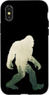 iPhone X/XS Bigfoot Figure Sasquatch Yeti Nature Double Exposure Case...