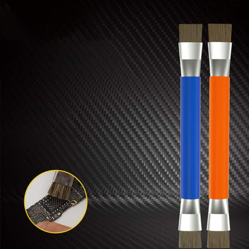 UKCOCO 1pc CPU Brush Motherboard Cleaning Brush Anti-Static ESD Safe Cleaning Brush Double Head IC Cleaner CPU Cleaning Brush for Computer Phone...
