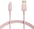 Amazon Basics 2-Pack USB-A to Lightning Charger Cable, Nylon Braided Cord, MFi Certified Charger for Apple iPhone 14 13 12 11 X Xs Pro, Pro Max, P...