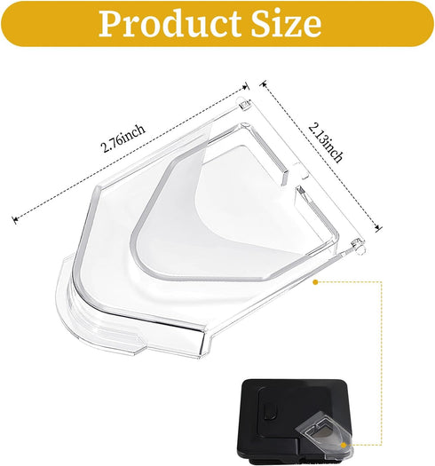 Blender Lid Replacement for Ninja, Blender Cover Pour Spout Parts for Ninja Blender 72oz Pitcher Blender Replacement Parts Compatible with NJ600-N...