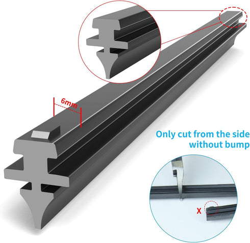 Wiper Blade Refill, 28''Wiper Refill 6 mm Fit for Civic 2016-2021/CR-V 2017-2022 Original Equipment Replacement Windshield Wiper Refills 4 Pcs...