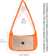 Medium Nylon Crossbody Crescent Bag for Women Men Fashionable Shoulder Bag with Adjustable Strap for Everyday Casual Travel...