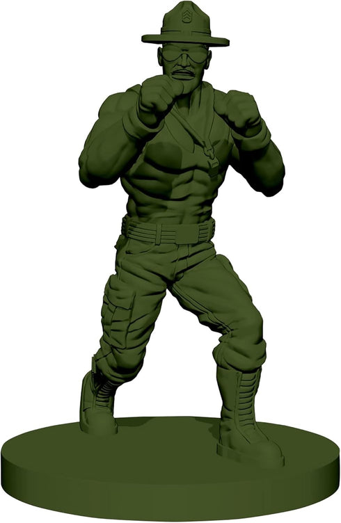 Renegade Game Studios G.I. Joe Mission Critical: SGT Slaughter Figure Pack - RPG Expansion Pack, New Figure & Cards, Roleplaying Game...