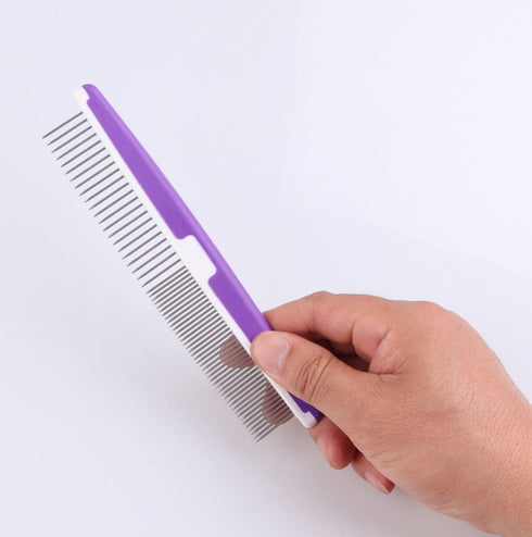 Pet Grooming Hair Removal Tools Dog Bottom Hair Rake 2 In 1 Hair Removal Brush Pad Brushes Suitable For Cats, Large Dogs, Small Dogs...