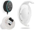 Echo Dot Wall Mount Holder for Echo Dot 3rd Generation, Space-Saving Accessories with Built-in Cable Management and Sticking Tape or Drill Nail - ...