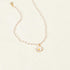Daisy Flower Necklace White Pearl Necklaces for Women Girls Daisy Pendant Necklace Boho Sunflower Necklaces Pearl Chain Necklace for Women Flower ...