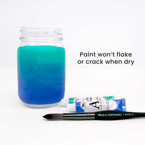 WA Portman 24pk Acrylic Paint Set - Lightfast Acrylic Paint Set for Adults and Children - Acrylic Set is a Great Addition to Painting Supplies and...