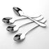 12pcs Stainless Steel Tea Dinner Server Spoon and Cake Fruit Forks Kitchen Accessory Wedding Party for Dessert, Salad, Appetizer, Cocktail(6 Forks...