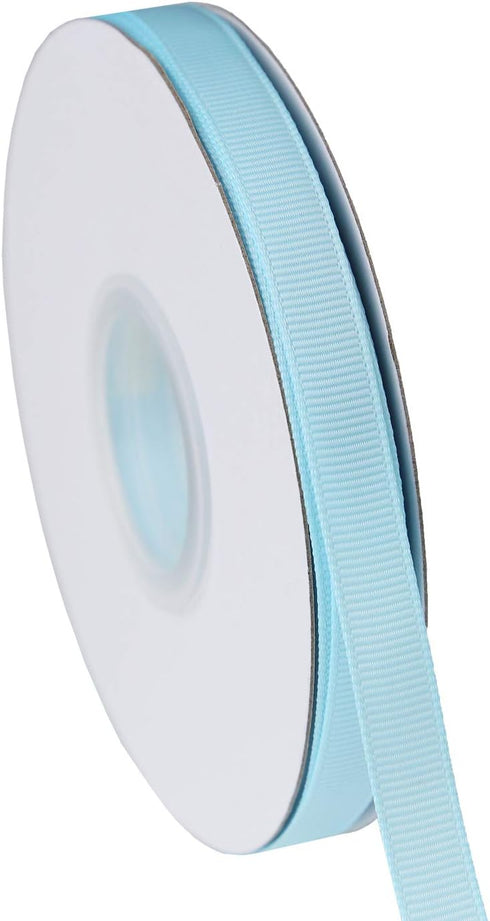 ITIsparkle 3/8" Inch Grosgrain Ribbon 50 Yards-Roll Set for Gift Wrapping Scrap Books Party Favor Hair Braids Baby Shower Decoration Cake Decorati...