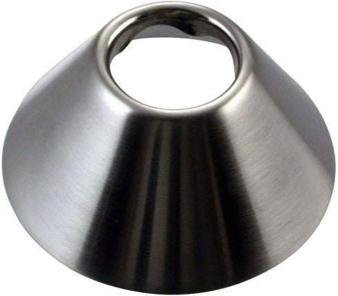 Westbrass BELL1SN Elizabethan Classics 1/2" Solid Brass IPS Bell Flange, Satin Nickel...