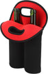Wine Bottle Tote, 750ml 2 Bottles Hand?Held Neoprene Insulated Wine Bottle Bag Hand Bag for Travel with Secure Carry Handle...