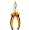 Tolsen Industrial 6" 160mm Bent Snip Needle Nose Pliers Wire Cutter...