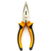 Tolsen Industrial 6" 160mm Bent Snip Needle Nose Pliers Wire Cutter...