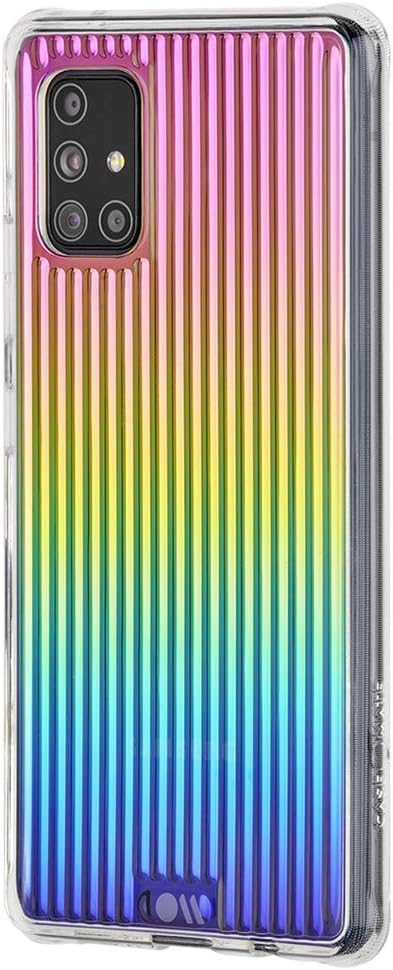 Case-Mate - Samsung Galaxy A71 5G UW Case - TOUGH GROOVE - Iridescent...