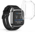 kwmobile Case Compatible with Garmin Venu Sq 2 Music/Sq 2 Case - 2X TPU Silicone Fitness Tracker Cover - Transparent...