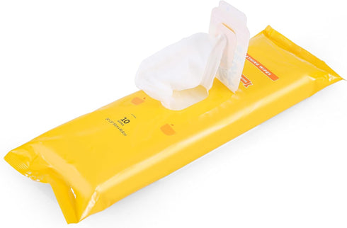 Wet Ones for Pets Multipurpose XL Disposable Pet Bathing Wipes, 10ct, Tropical Splash Scent | Dog Cleaning Wipes, Extra Large Disposable Dog Wipes...