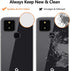 SNOSHO for Google Pixel 5 Clear Case, Slim Thin Silicone TPU Flexible Soft Gel Lightweight Anti-Scratch Shockproof Protective Case Cover for Pixel...