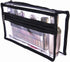 Clear PVC Makeup Bag Transparent Actor Bag Large Cosmetic Organizer Bag Makeup Kits Pouch Travel Make Up Accessories Storage Bag Clear Pencil Pouc...