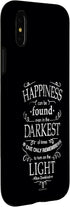 iPhone X/XS Harry Potter Happiness Quote Case...