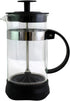 Dependable Industries inc. Essentials 12 Ounce Glass French Press Coffee & Tea Brewer - Single Cup, 3 Cup Espresso Compact, Durable, Easy to Use...