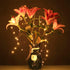4 Pack Battery Operated Dewdrop Led Lights,Indoor Mini Fairy Lights With Timer Function,For Wedding Home Parties Christmas Holiday Decoration,6 Ho...
