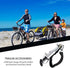 Universal Bicycle Trailer Coupler Bike Trailer Hitch Attachment Hitch Linker Connector Adapter Rear Rack Quick Release Accessories for Instep & Sc...
