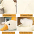 19.5 Inches Goose Stuffed Animal Stuffed Goose Plush White Swan Throw Pillow Toy (White, 19.5")...