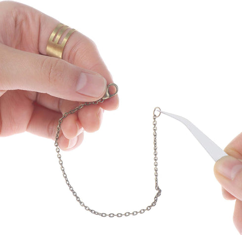 LOCOLO 39 Feet Necklace Chains Stainless Steel DIY Link Chain Necklaces with 30Pcs Lobster Clasps, and 100Pcs Jump Rings for Jewelry Making...