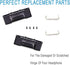 Replacement Headband Metal Folding Hinge Clip Cover Pin Repair Parts Set Compatible with Studio 3 Studio 3.0 Wireless Over-Ear Headphones,Great Fi...