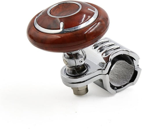uxcell Brown Folding Steering Wheel Knob Power Handle Grip Ball for Auto Car...