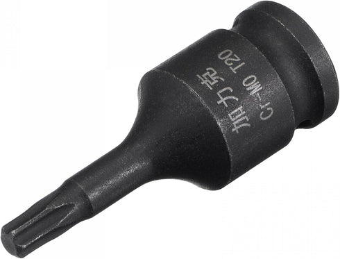 uxcell T20 Impact Torx Bit Socket, 1/4" Square Drive 35mm Length CR-MO Metric Sizes...