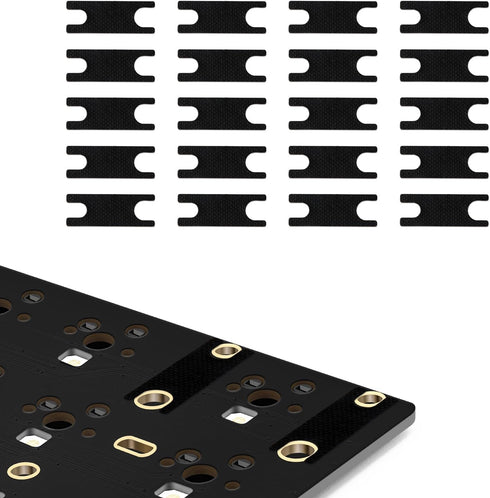 YIMAGUJRX Keyboard Stabilizer Films Pcb Stabilizer Teflon Pads for Custom Gaming Keyboards (20 Pcs)...