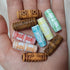 52PCS Dreadlocks Beads Imitation Wood Dread Jewerly Hair Tube Beads Accessories For Braids Twists Locs Mixed Color DIY Craft Barrel Beads Clips...