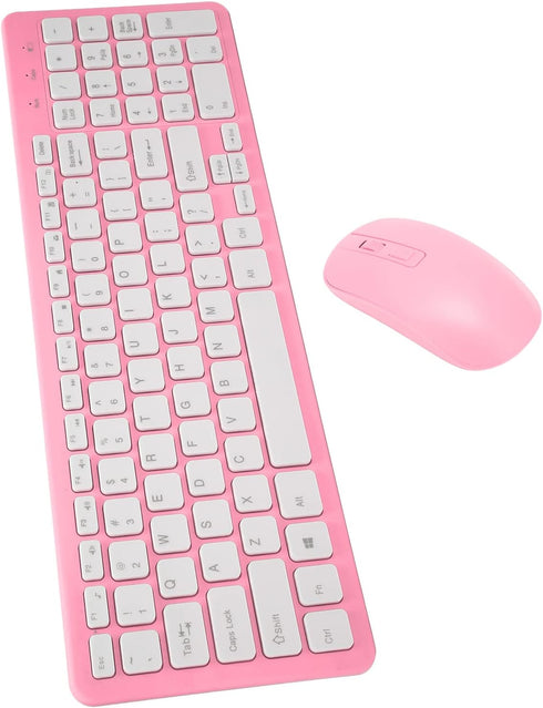 Keyboard Mouse Combo, 96 Key Computer Keyboard with Silent Mouse, Anti Slip Keyboard Mouse for Windows Laptop Desktop PC, 10m ()...