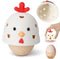 Egg Brush Cleaner, Silicone Egg Brush for Fresh Egg, Reusable Egg Cleaning Tools, Funny Shape Scrubbing Brush for Eggs...