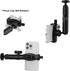 Wall Mount Phone Holder for Truck/Car/Boat/Wall/Desk,Compatible with 3.5~7.5 inch iPhone/Nexus/HTC/LG/Huawei/Smart Phones,360°Adjustment Aluminium...